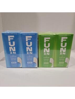 8pk Fun In by Sun In Temporary Brush In GREEN & Blue Hair Color Wash Out